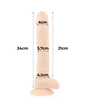 COCK MILLER - COCKSIL ARTICOLABILE DENSIT IN SILICONE 24 CM