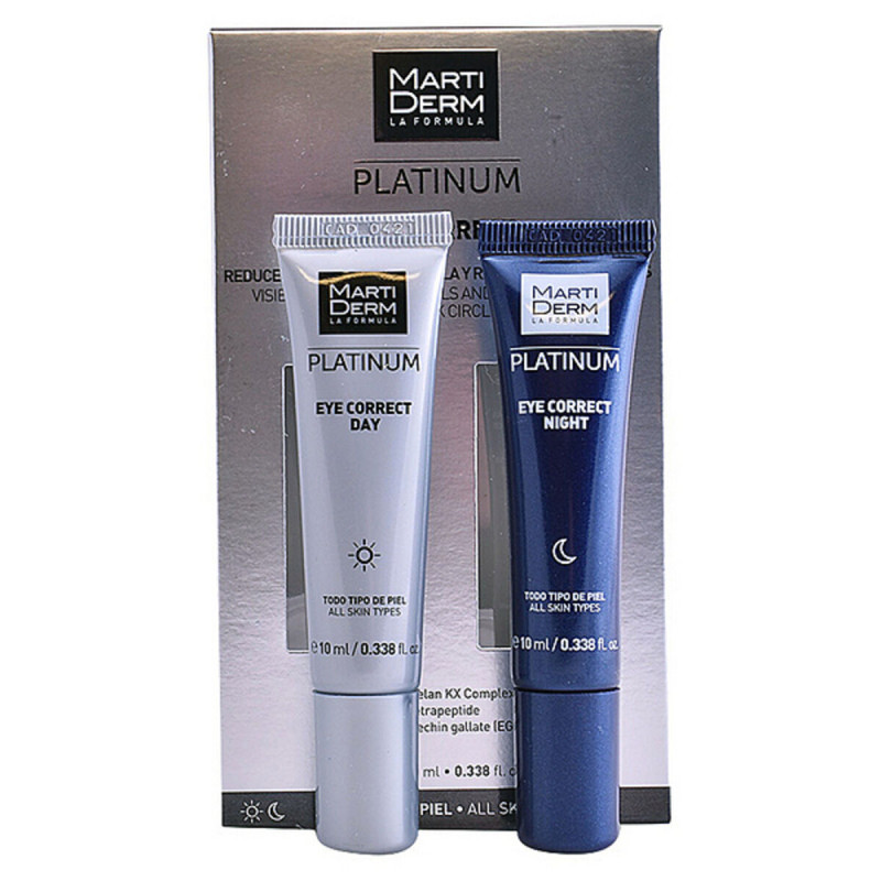 Trattamento Antietà per Contorno Occhi Platinum Martiderm 1472-42360 (2 pcs) 10 ml (2 Unità)