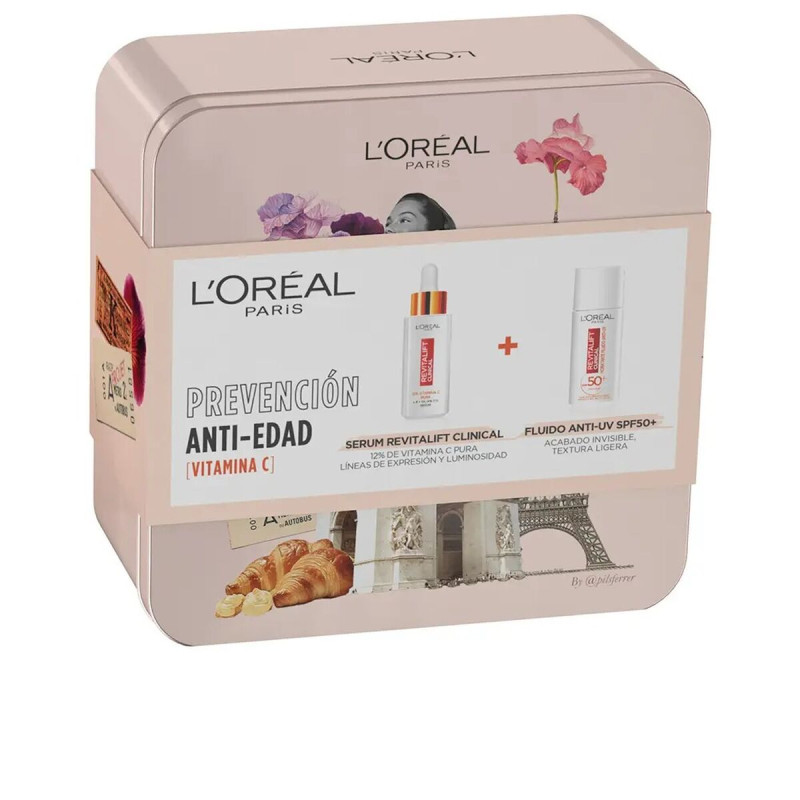 Set Cosmetica L'Oreal Make Up REVITALIFT CLINICAL 2 Pezzi