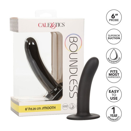 CALIFORNIA EXOTICS - DILDO BOUNDLESS 15.25 CM COMPATIBILE CON LIMBRACATURA LISCIO