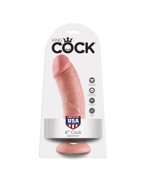 KING COCK - 8 DILDO FLESH 20.3 CM