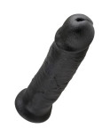 KING COCK - 10 DILDO NERO 25 CM