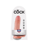 KING COCK - 7 DILDO FLESH CON SFERE 17.8 CM