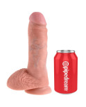 KING COCK - 8 DILDO FLESH CON SFERE 20.3 CM