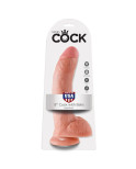 KING COCK - 9 DILDO FLESH CON SFERE 22.9 CM