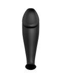 PRETTY LOVE - PLUG ANALE IN SILICONE FORMA DEL PENE E 12 MODALIT DI VIBRAZIONE NERO