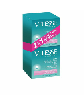 Crema Viso Idratante Vitesse Mineral 24 h (2 x 50 ml)