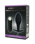 PRETTY LOVE - PLUG ANALE ANCORANTE IN SILICONE 12 MODALIT DI VIBRAZIONE NERO