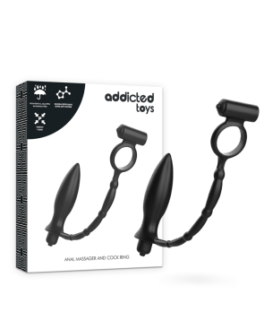 ADDICTED TOYS - PLUG ANALE CON ANELLO VIBRANTE