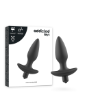 ADDICTED TOYS - MASSAGER PLUG ANALE CON VIBRAZIONE NERA