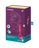 SATISFYER - PLUG ILICIOUS 2 PLUG VIBRATORE BERRY