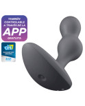 SATISFYER - APP PLUG VIBRANTE DEEP DIVER BLU