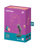 SATISFYER - APP PLUG VIBRANTE DEEP DIVER BLU