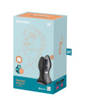 SATISFYER - ROTATOR PLUG 2+ APP VIBRANTE PLUG ROSSO