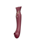 ZALO - SET QUEEN PULSE WAVE CLIT STIM ROSSO