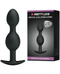 PRETTY LOVE - SFERE ANALI IN SILICONE 12.5 CM NERE