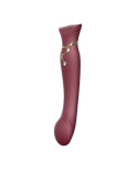 ZALO - SET QUEEN PULSE WAVE CLIT STIM ROSSO