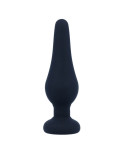 INTENSE - PLUG ANALE PIPO S SILICONE NERO 9,8 CM