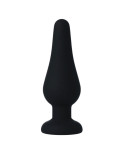 INTENSE - PLUG ANALE PIPO M SILICONE NERO 11 CM