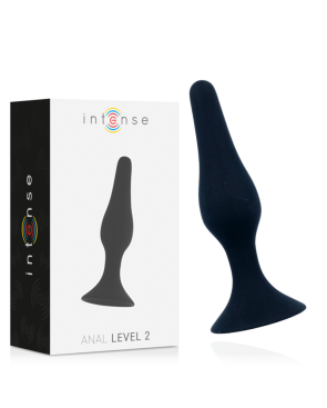 INTENSE - LIVELLO ANALE 2 11,5 CM NERO