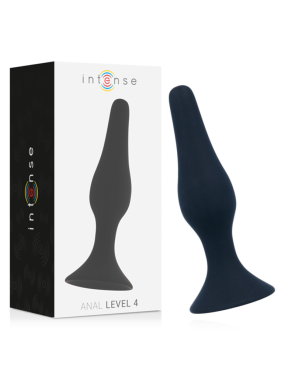 INTENSE - ANALE LIVELLO 4 15,5 CM NERO