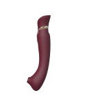 ZALO - SET QUEEN PULSE WAVE CLIT STIM ROSSO