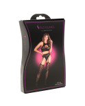 Set di Lingerie S Pleasures Nero (Taglia unica)