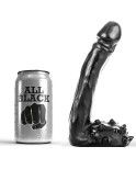 ALL BLACK - DILDO REALISTICO 19 CM