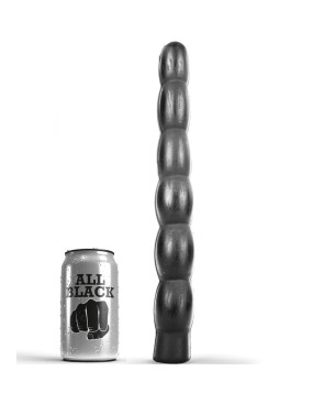 ALL BLACK - DILDO ANALE 32 CM