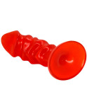 BAILE - PLUG ANALE UNISEX CON VENTOSA ROSSA