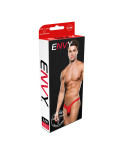 Tanga Lowrise Envy Zip Rosso S/M