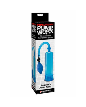 Pompa per Pene Pipedream Pump Worx Azzurro