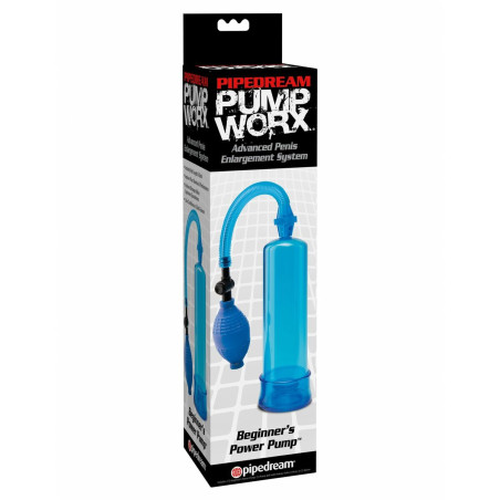 Pompa per Pene Pipedream Pump Worx Azzurro