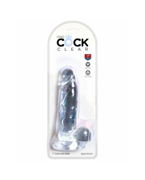 Dildo Pipedream King Cock Clear