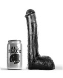 ALL BLACK - PENE ANALE REALISTICO 23 CM