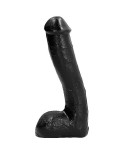 ALL BLACK - PENE ANALE REALISTICO 23 CM