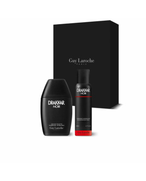 Cofanetto Profumo Uomo Guy Laroche DRAKKAR NOIR EDT 2 Pezzi