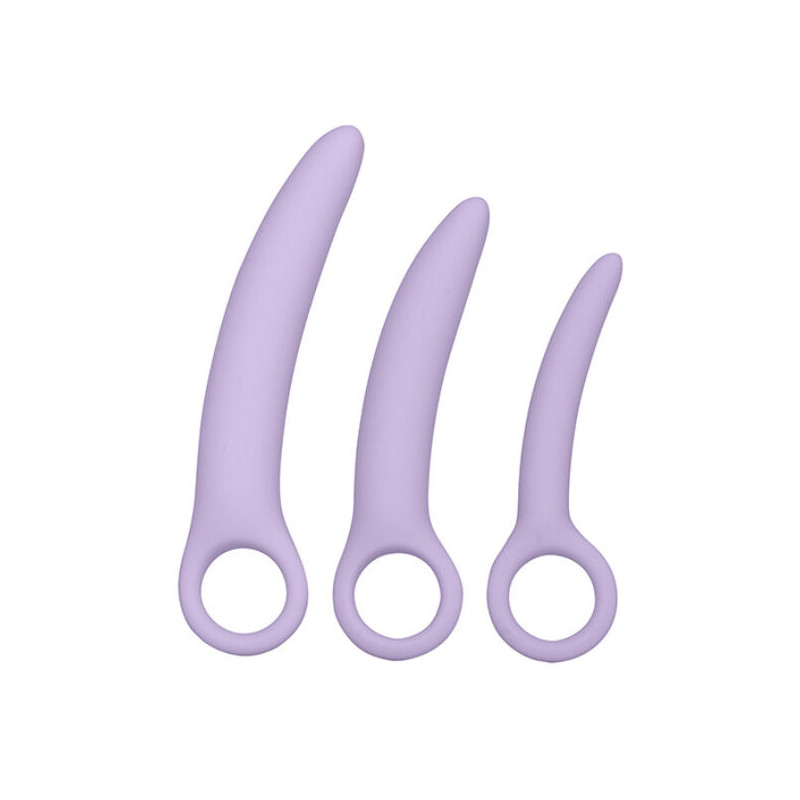 CALIFORNIA EXOTICS - DR LAURA BERMAN ALENA SET DI 3 DILATORI IN SILICONE