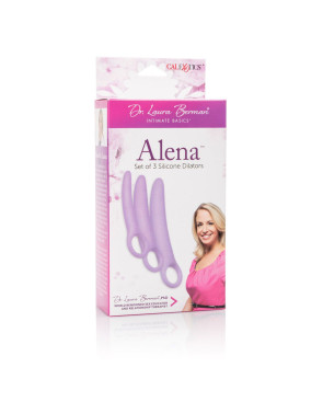 CALIFORNIA EXOTICS - DR LAURA BERMAN ALENA SET DI 3 DILATORI IN SILICONE