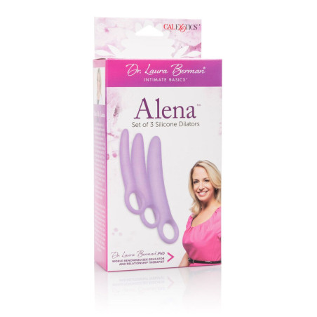 CALIFORNIA EXOTICS - DR LAURA BERMAN ALENA SET DI 3 DILATORI IN SILICONE