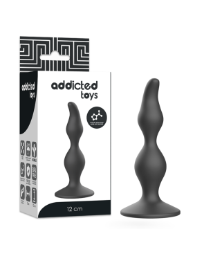 ADDICTED TOYS - PLUG SESSUALE ANALE 12 CM NERO