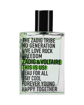 Profumo Unisex Zadig & Voltaire EDT This is Us! L'Eau for All 50 ml