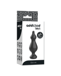 ADDICTED TOYS - PLUG SESSUALE ANALE 13.6 CM NERO