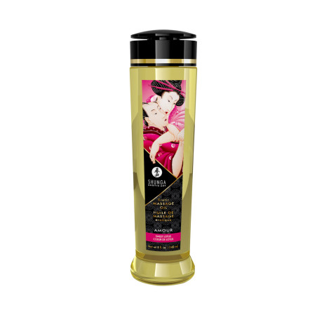 Olio per Massaggio Loto Organica Amour Shunga SHU-1223 240 ml