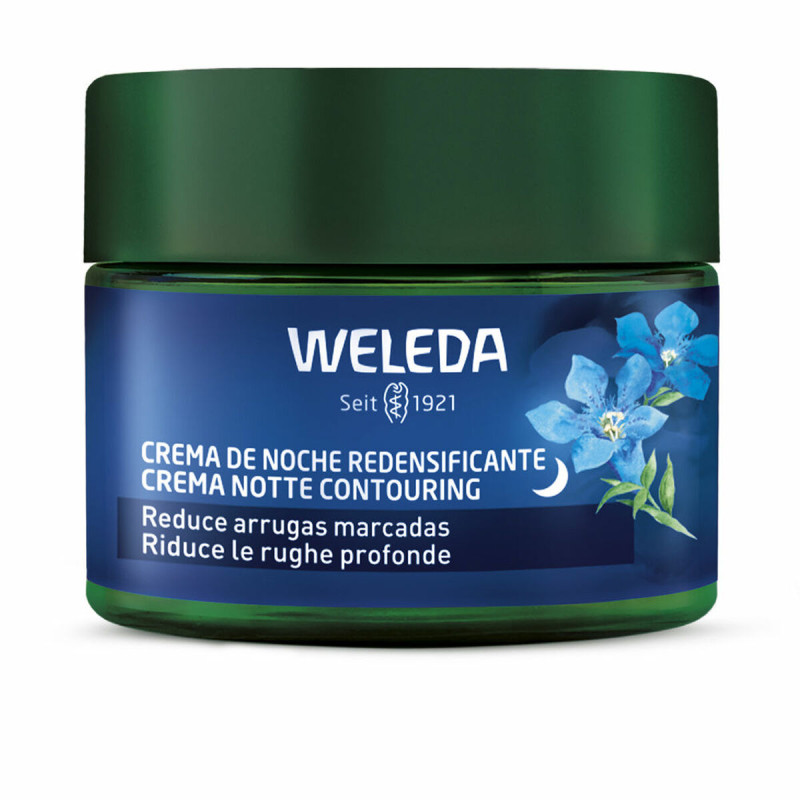 Crema Notte Antirughe Weleda Blue Gentian and Edelweiss 40 ml Ridensificazione