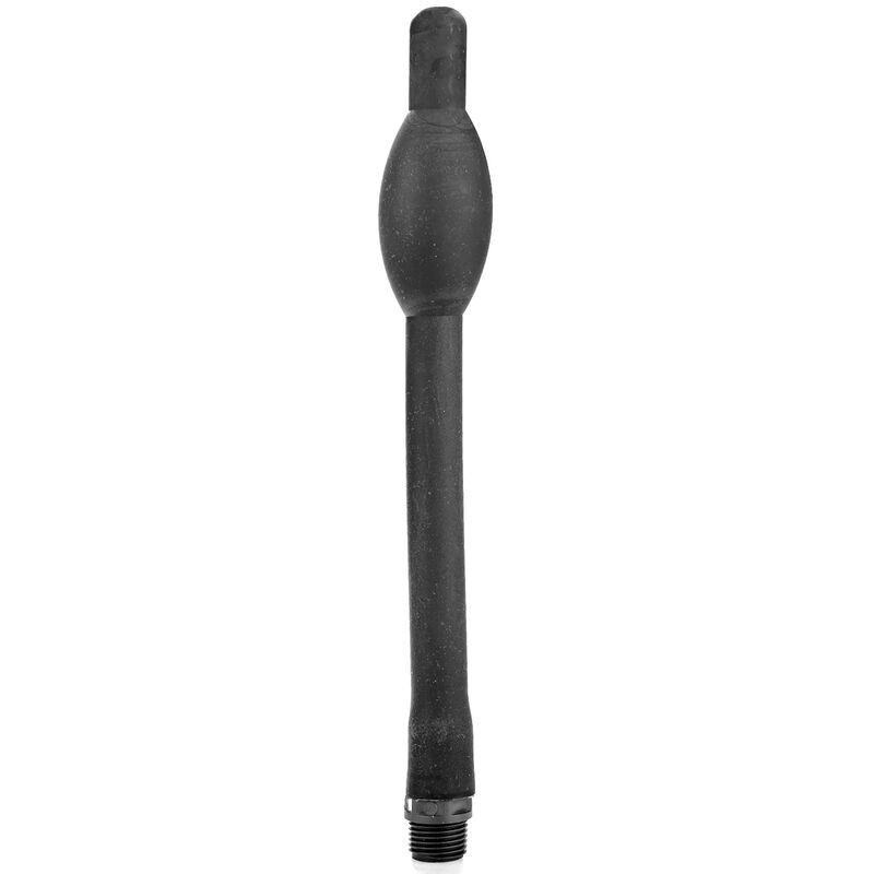 ALL BLACK - DOCCIA ANALE HINCHABLE IN SILICONE 27 CM