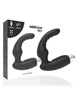 ADDICTED TOYS - VIBRATORE PROSTATICO RICARICABILE MODELLO 2 - NERO