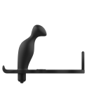 ADDICTED TOYS - PLUG ANALE CON ANELLO IN SILICONE NERO 12 CM