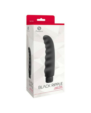 Vibratore S Pleasures Ripple Black Nero