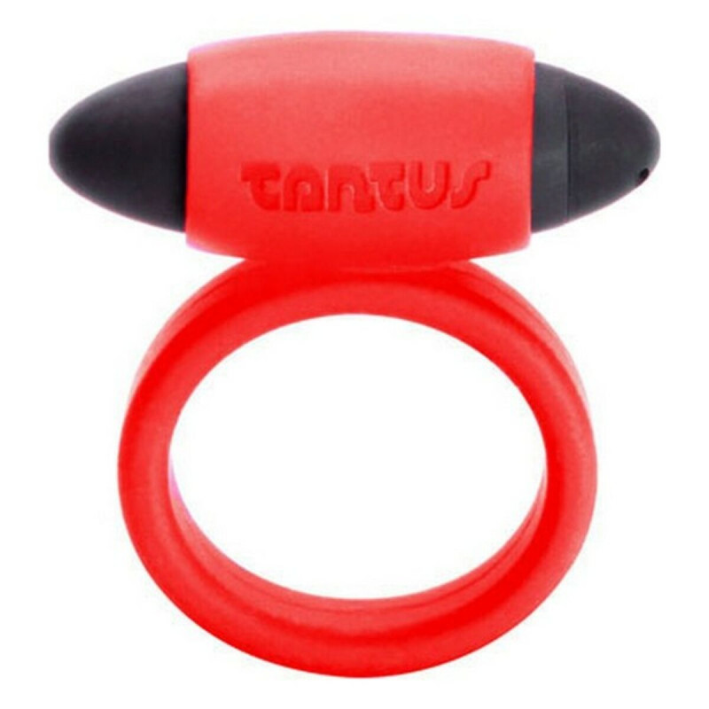 Anello Fallico Vibraring Tantus Nero/Rosso